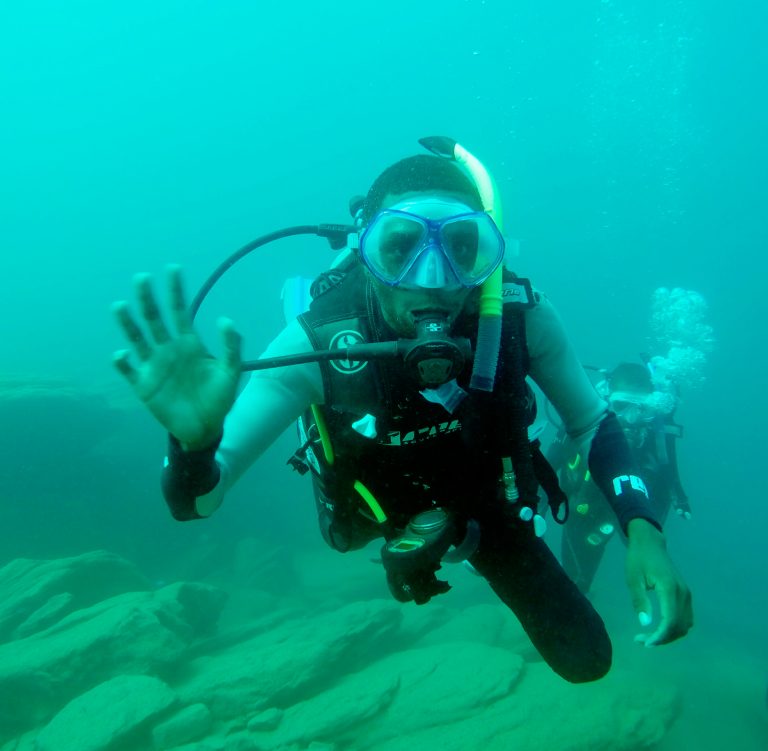 PADI Discover Scuba Diving Aqua Africa • Diving and in Nkhata Bay, Lake Malawi
